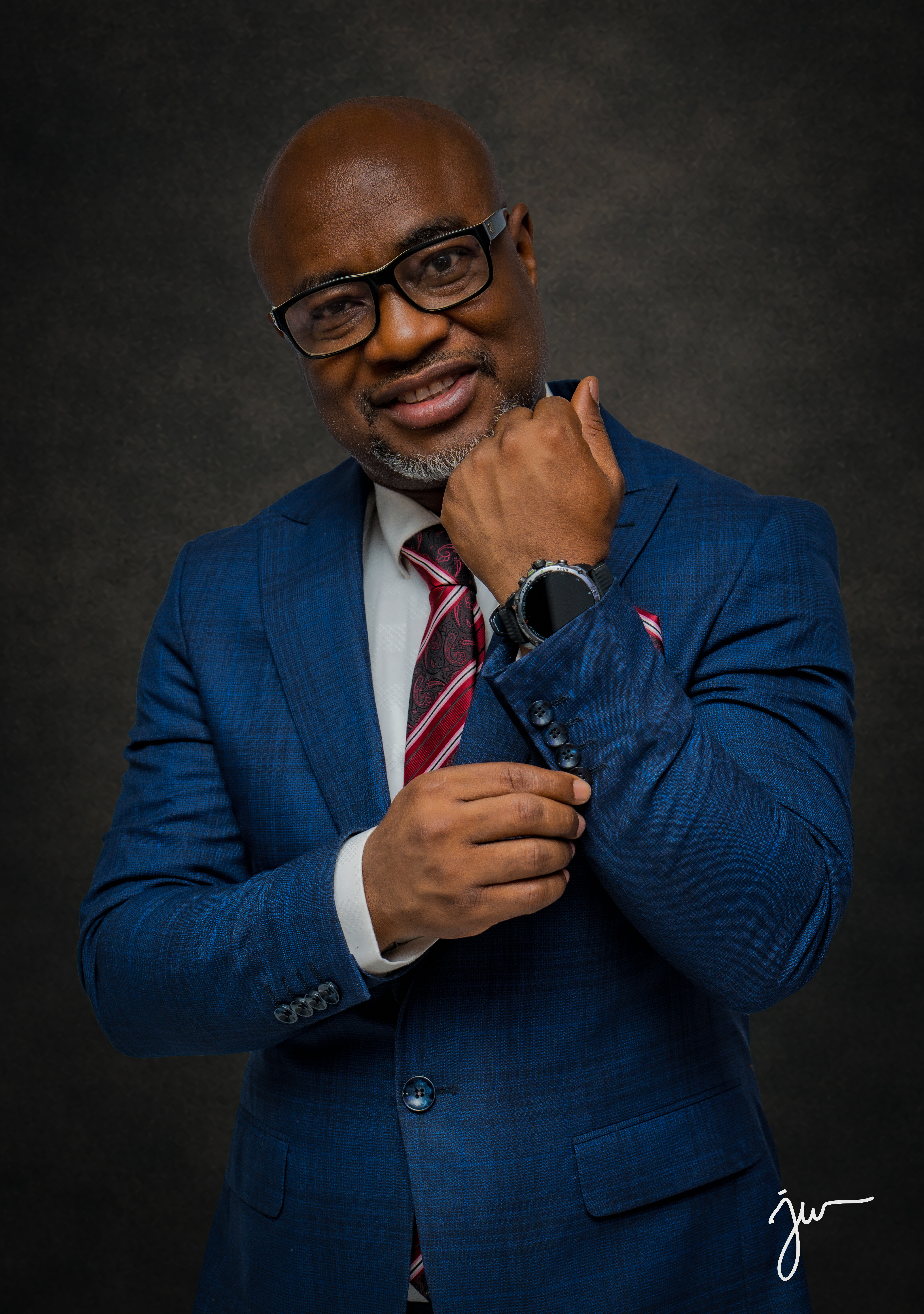 Dennis Aizobu speaking